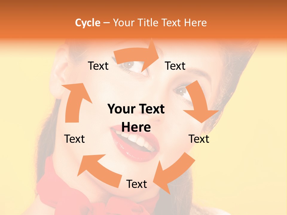 Lip People Glamour PowerPoint Template