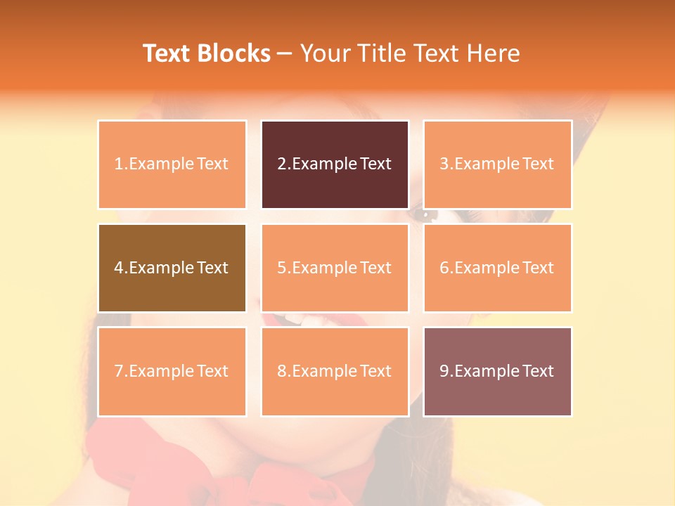 Lip People Glamour PowerPoint Template