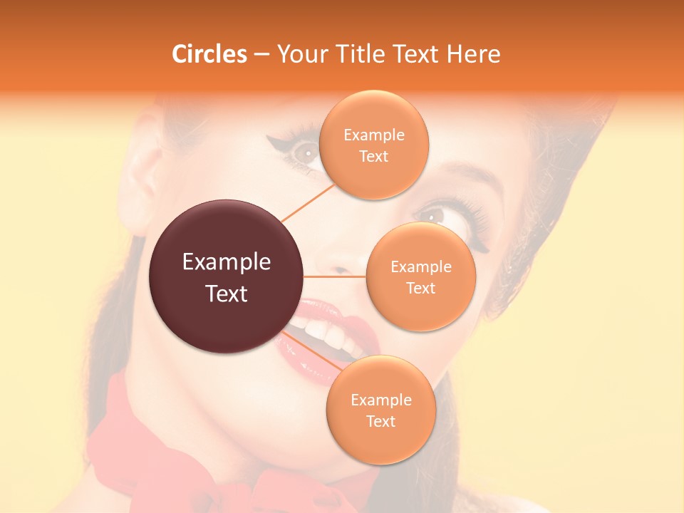 Lip People Glamour PowerPoint Template