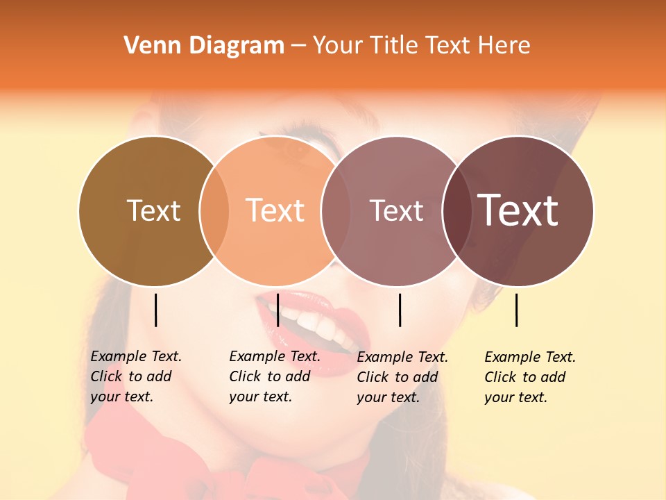 Lip People Glamour PowerPoint Template