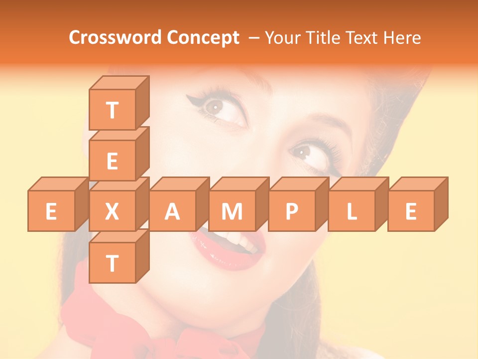 Lip People Glamour PowerPoint Template