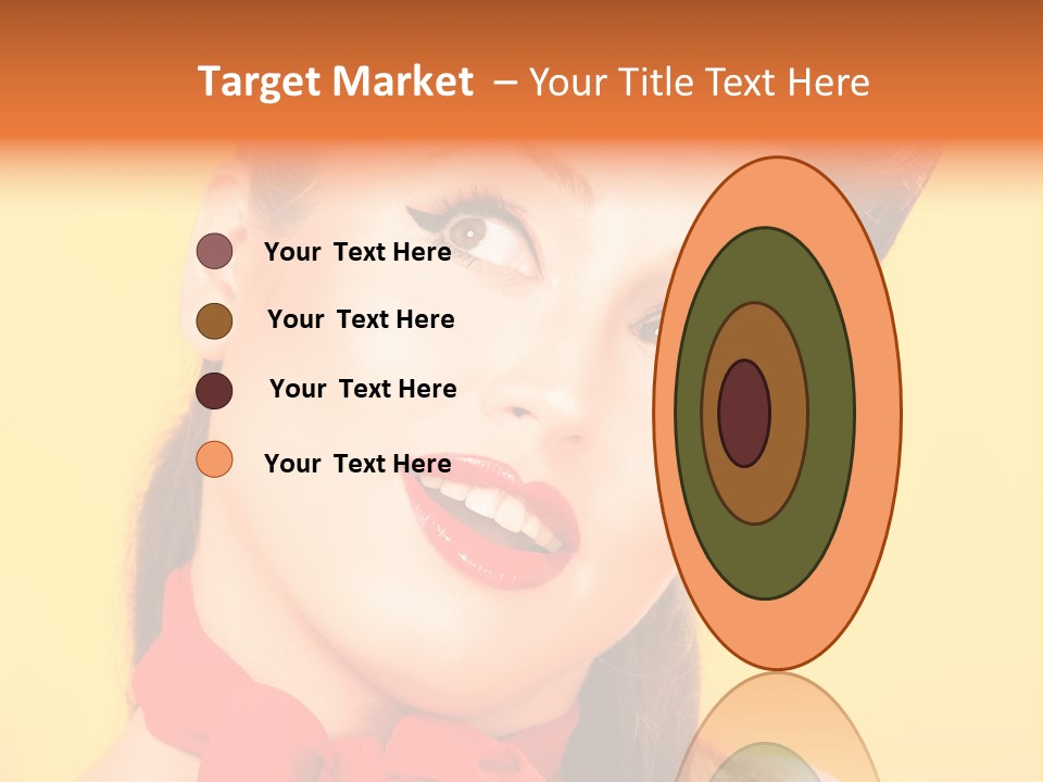 Lip People Glamour PowerPoint Template