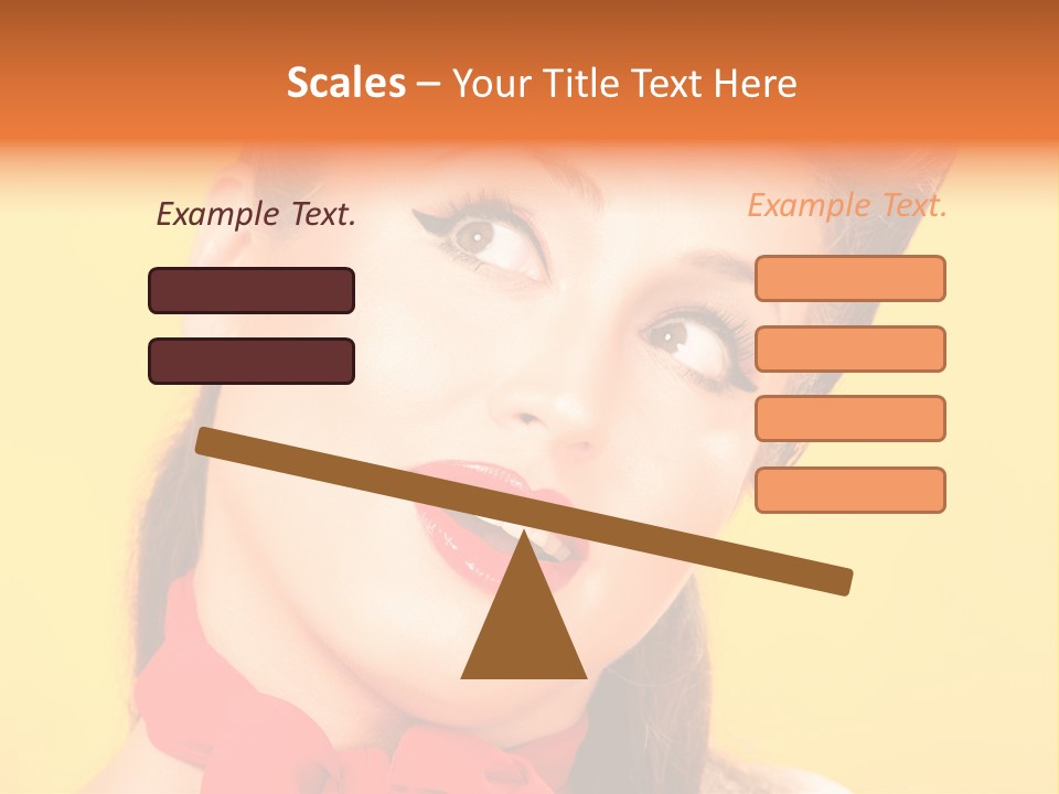 Lip People Glamour PowerPoint Template