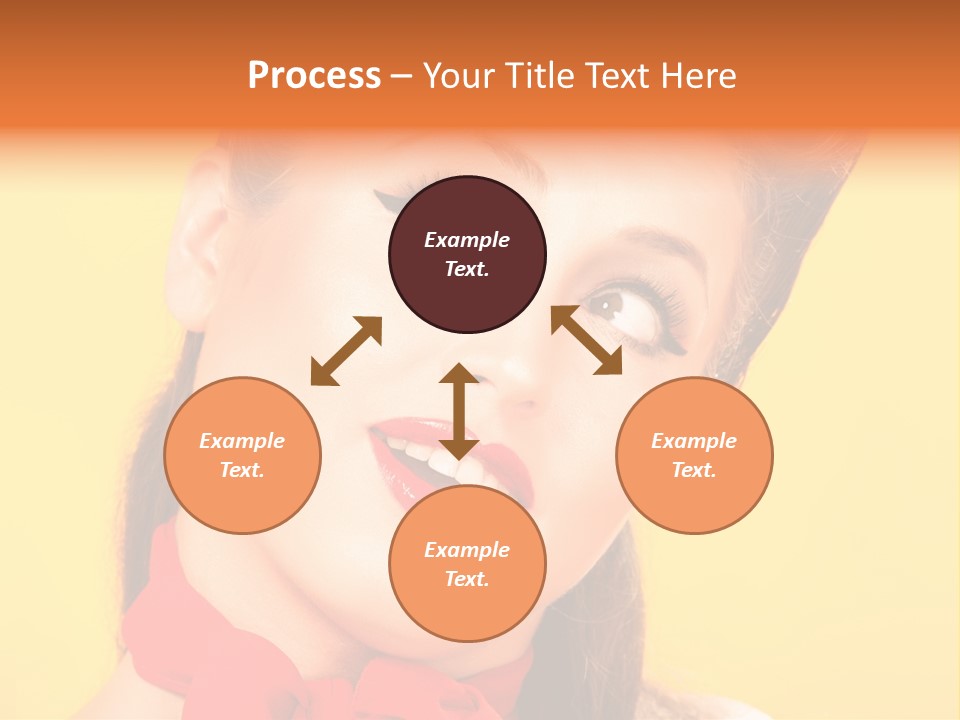 Lip People Glamour PowerPoint Template