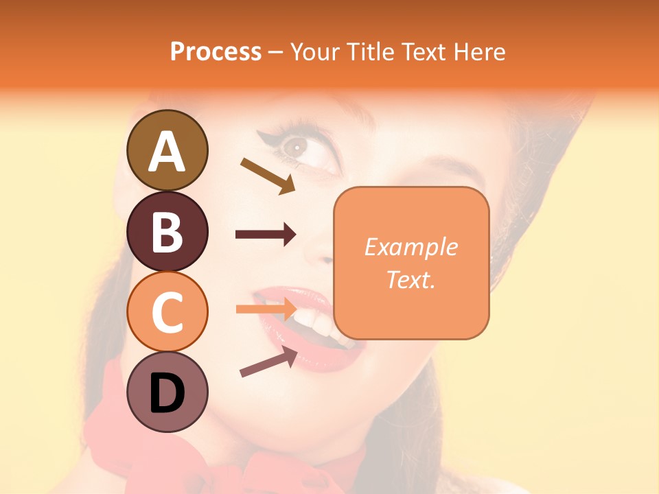 Lip People Glamour PowerPoint Template