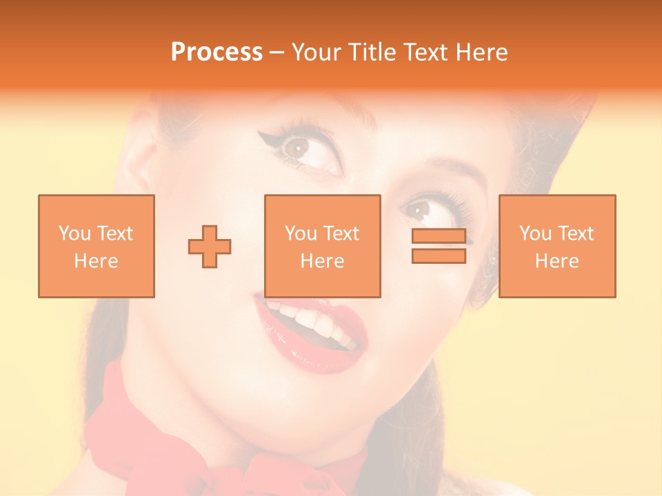 Lip People Glamour PowerPoint Template