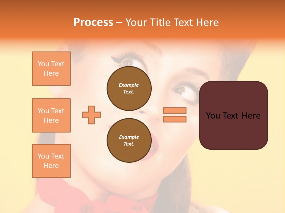 Lip People Glamour PowerPoint Template