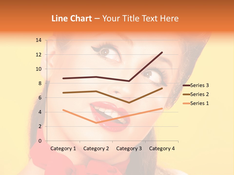 Lip People Glamour PowerPoint Template