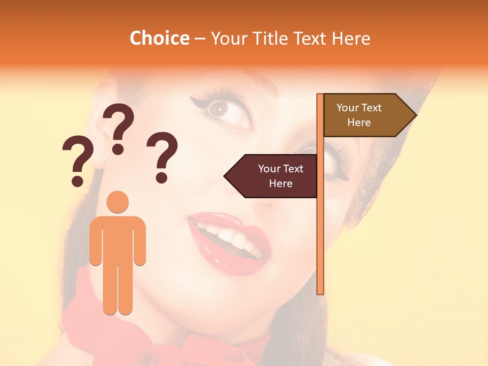 Lip People Glamour PowerPoint Template