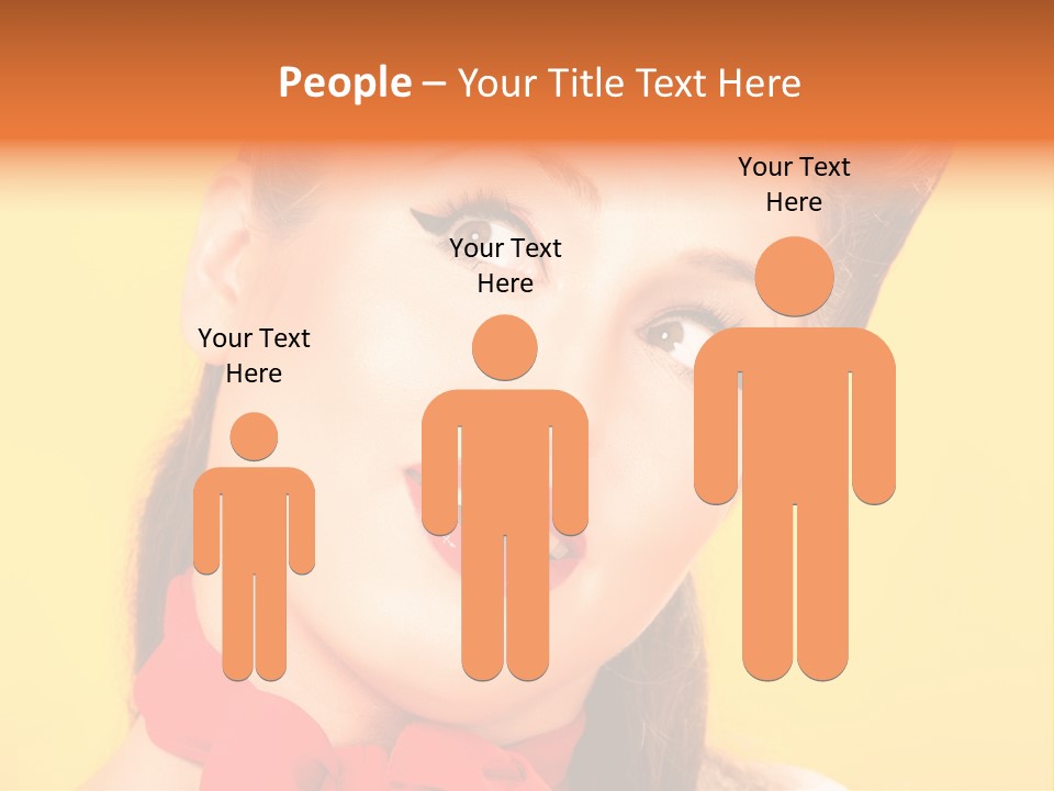 Lip People Glamour PowerPoint Template