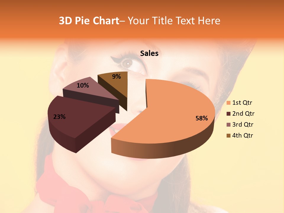 Lip People Glamour PowerPoint Template