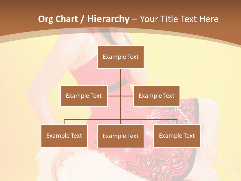 Girl Cute Background PowerPoint Template