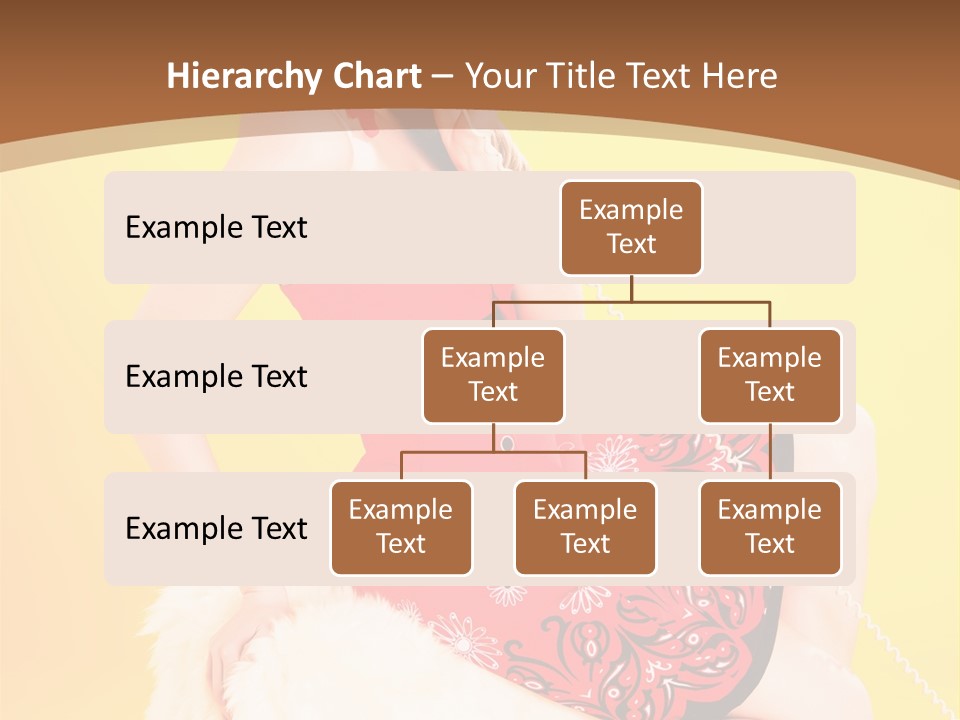 Girl Cute Background PowerPoint Template