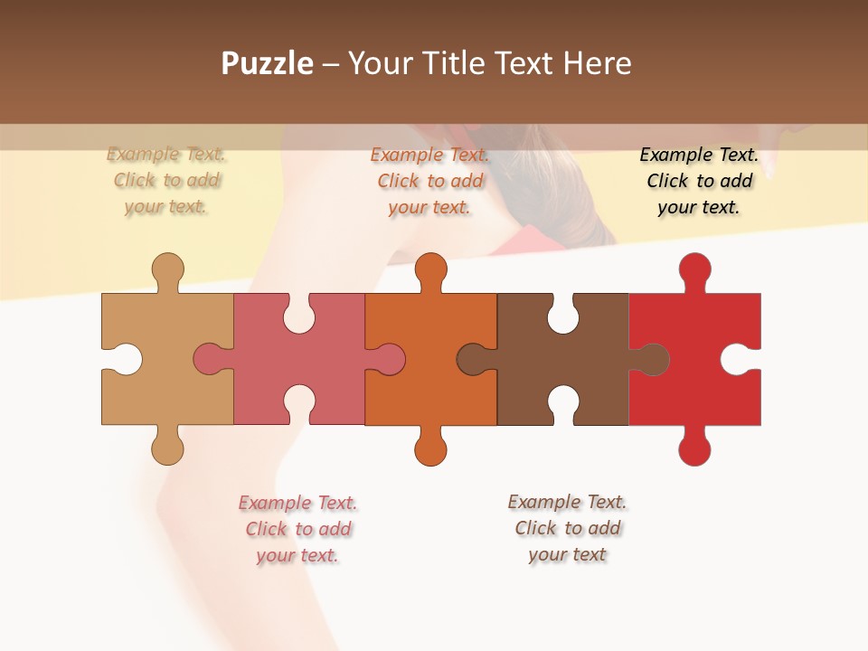 Pin Up Beautiful Expression PowerPoint Template