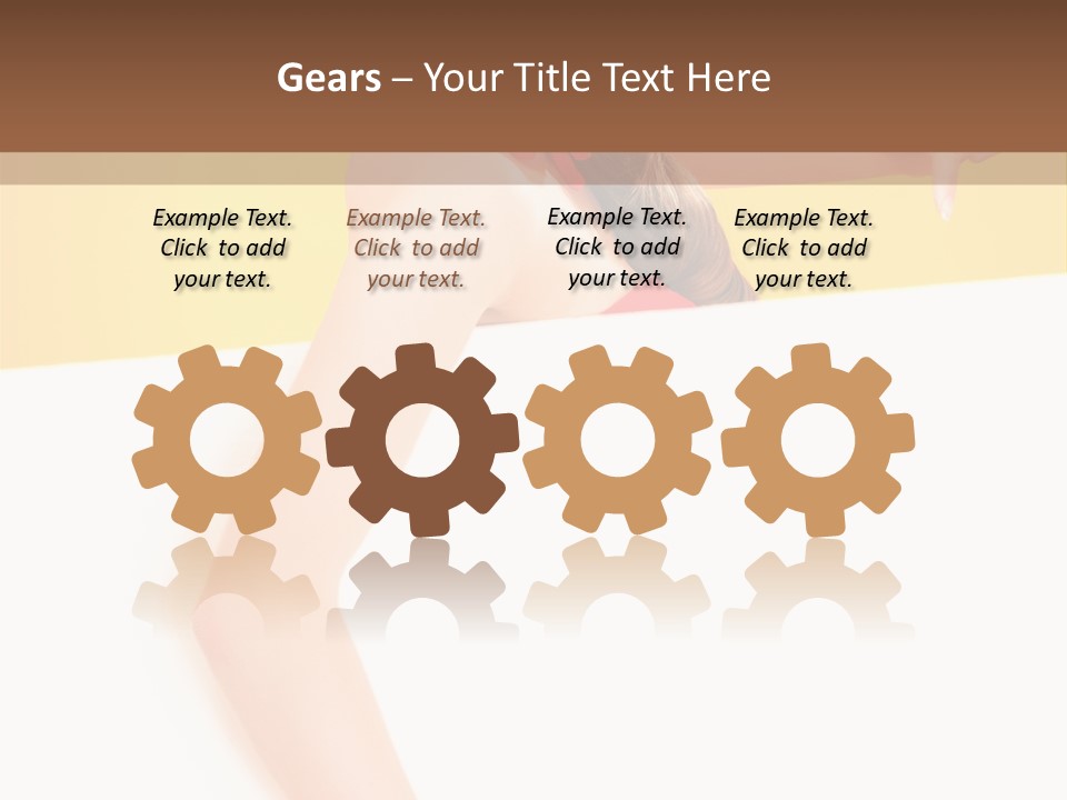 Pin Up Beautiful Expression PowerPoint Template