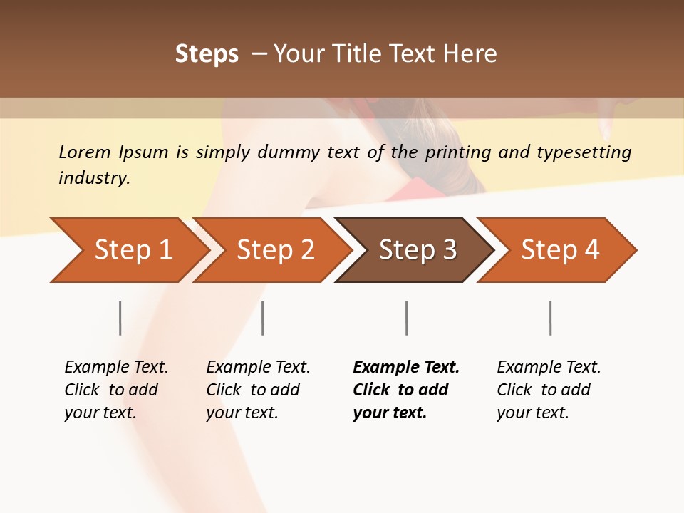 Pin Up Beautiful Expression PowerPoint Template