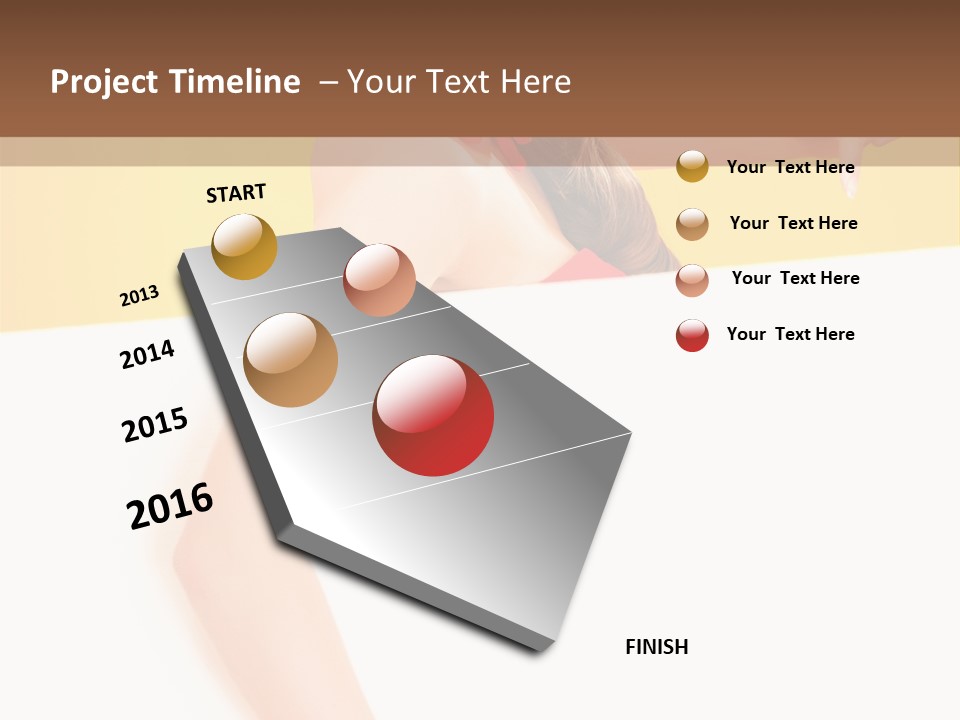 Pin Up Beautiful Expression PowerPoint Template