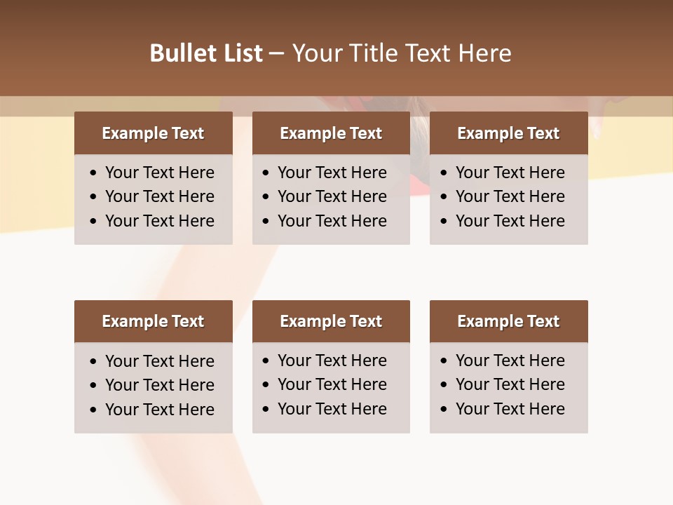 Pin Up Beautiful Expression PowerPoint Template
