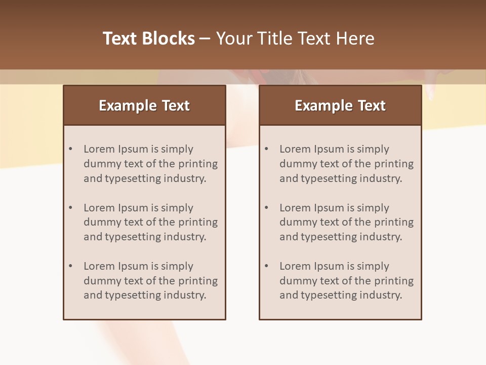 Pin Up Beautiful Expression PowerPoint Template
