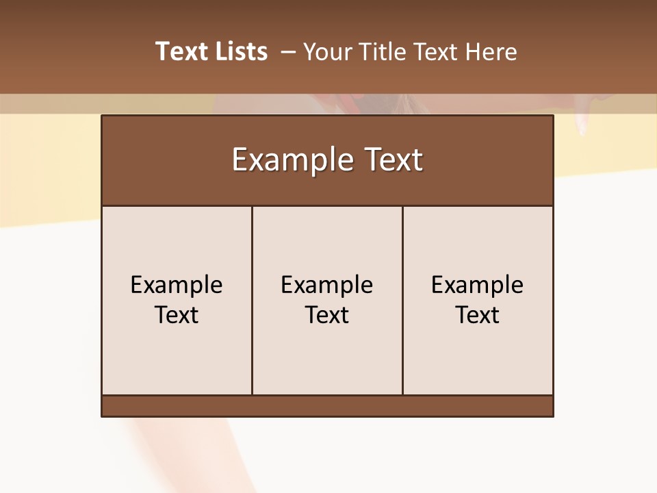 Pin Up Beautiful Expression PowerPoint Template