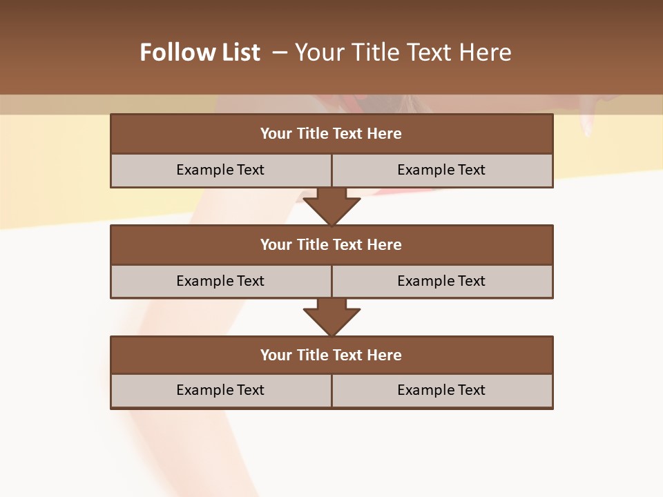 Pin Up Beautiful Expression PowerPoint Template