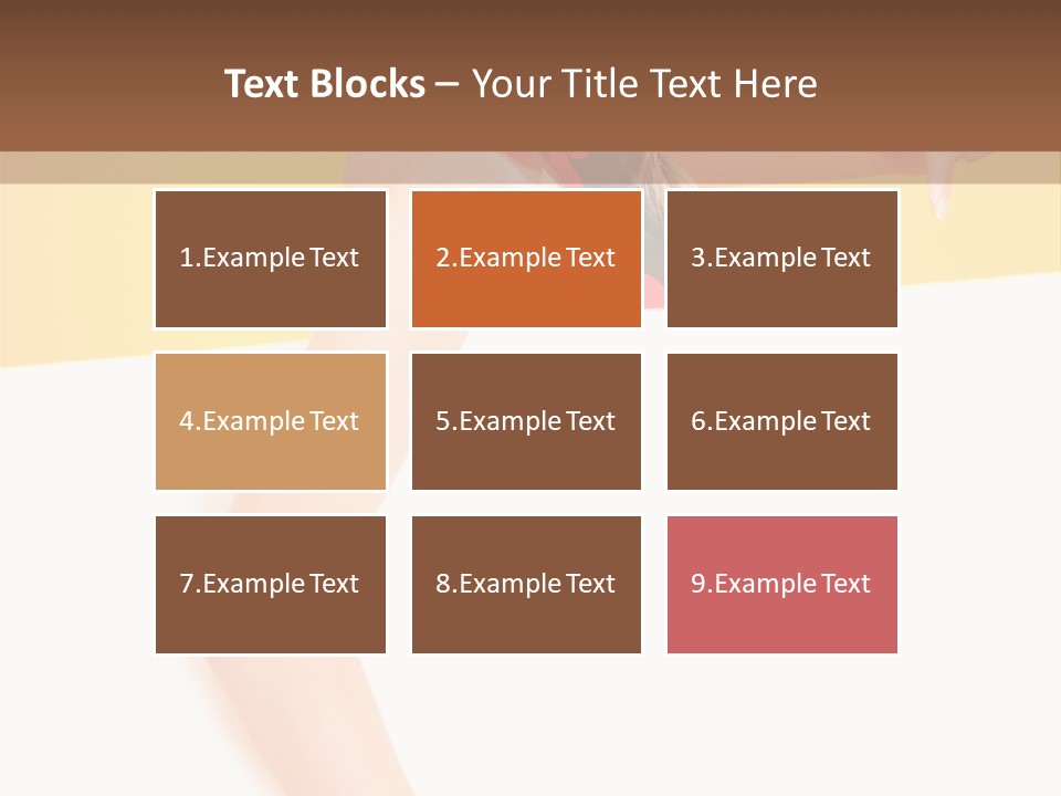 Pin Up Beautiful Expression PowerPoint Template
