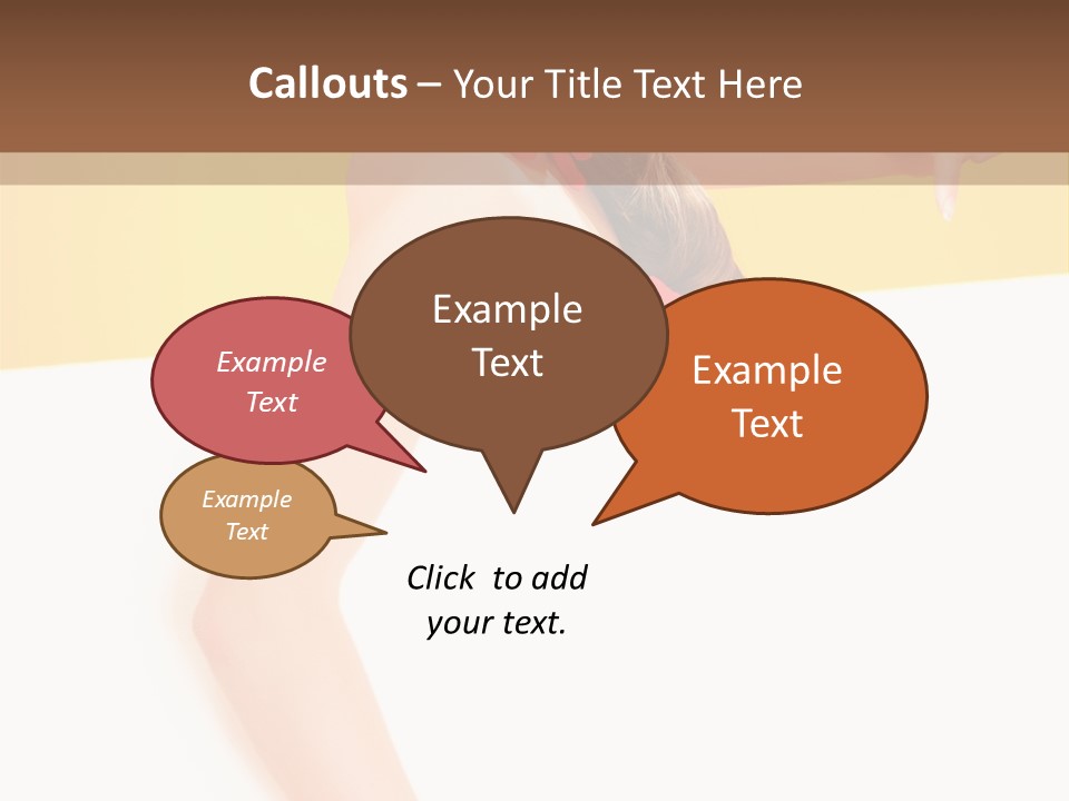 Pin Up Beautiful Expression PowerPoint Template