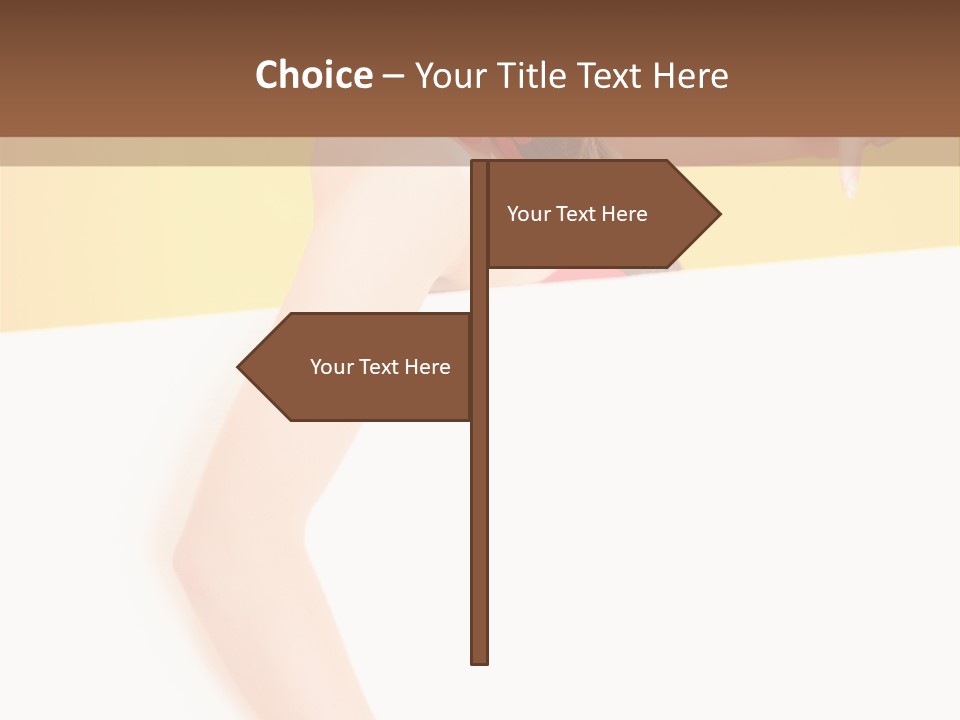 Pin Up Beautiful Expression PowerPoint Template