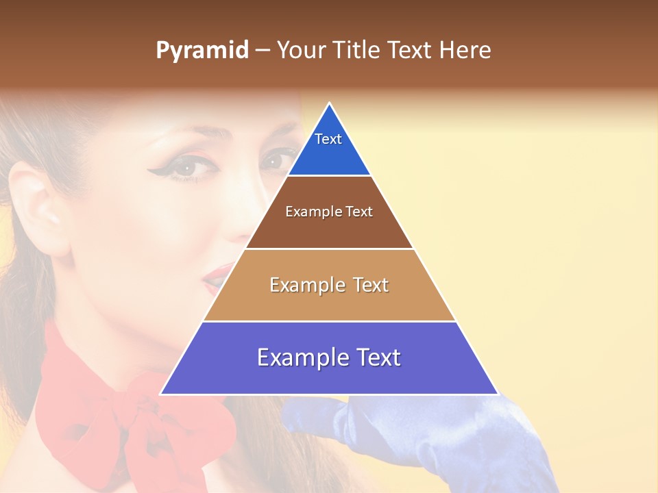 Girl Vintage People PowerPoint Template