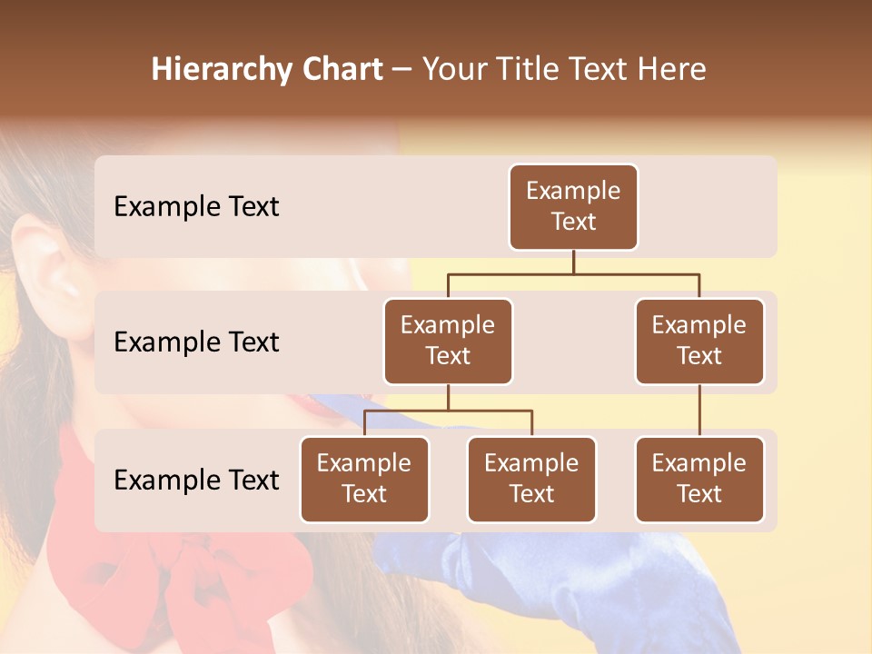 Girl Vintage People PowerPoint Template