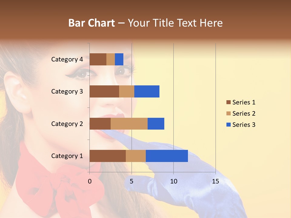 Girl Vintage People PowerPoint Template