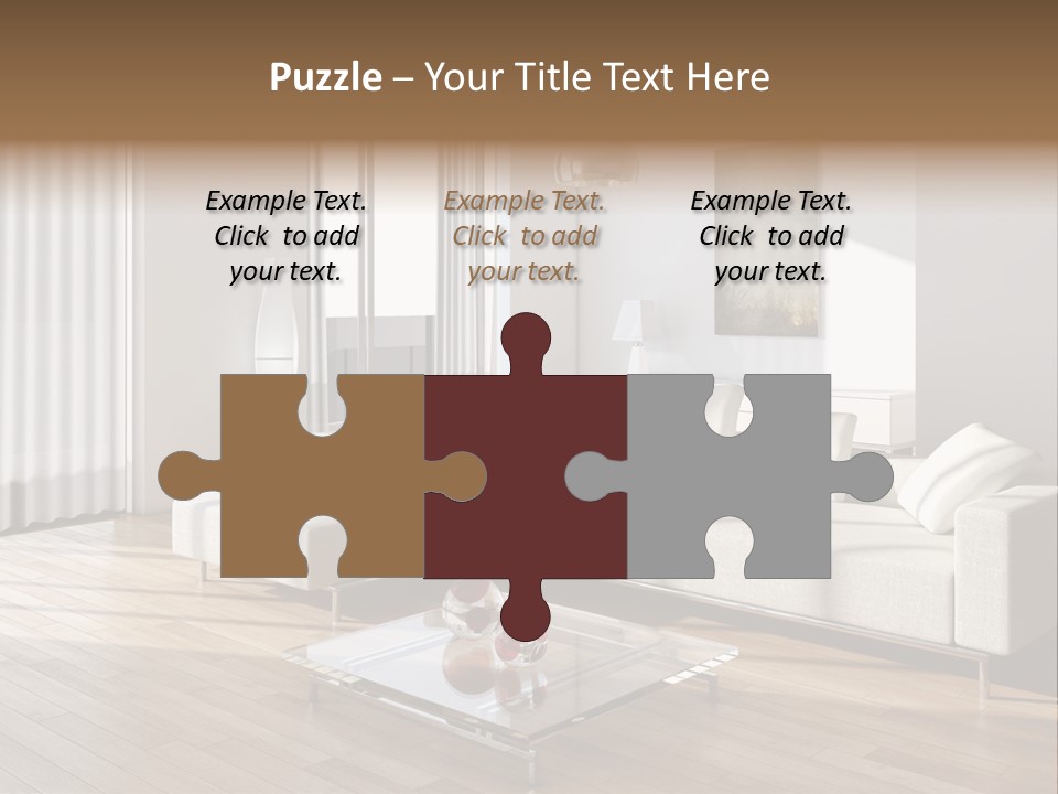 Window Living Home PowerPoint Template