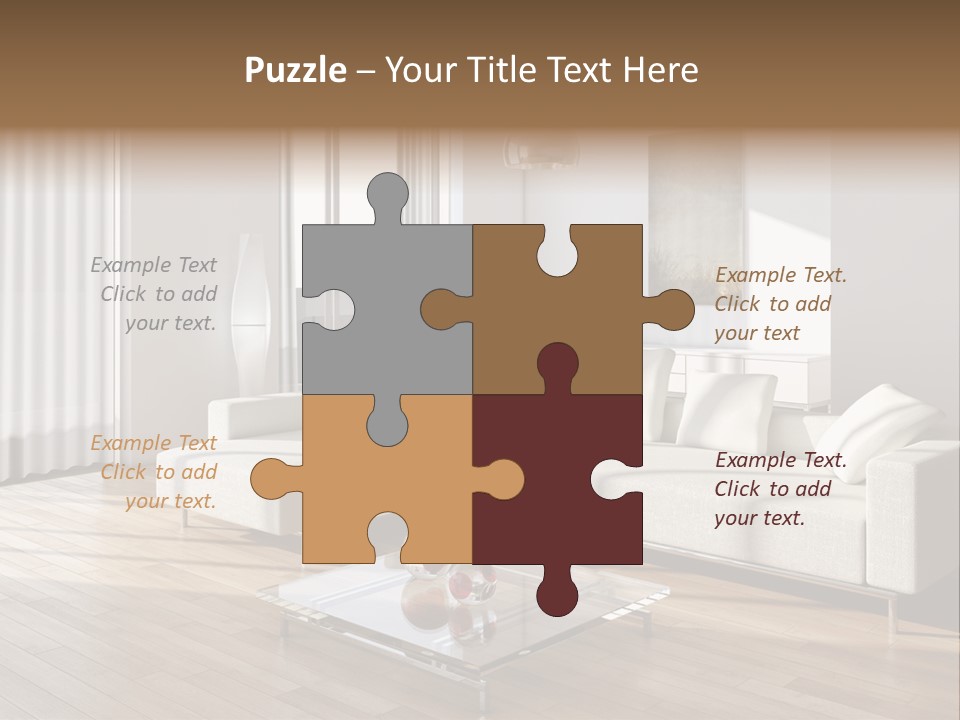 Window Living Home PowerPoint Template