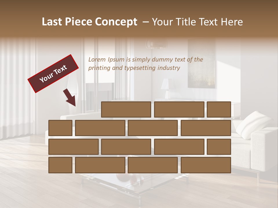 Window Living Home PowerPoint Template