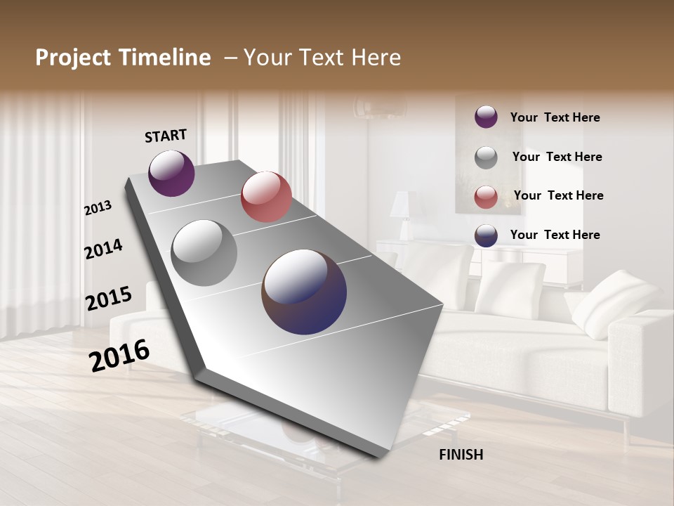 Window Living Home PowerPoint Template