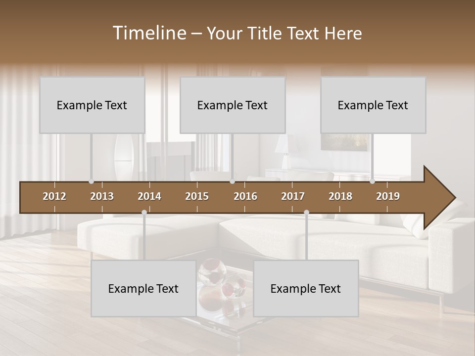 Window Living Home PowerPoint Template