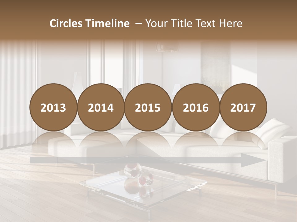 Window Living Home PowerPoint Template