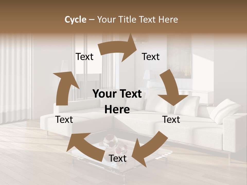 Window Living Home PowerPoint Template
