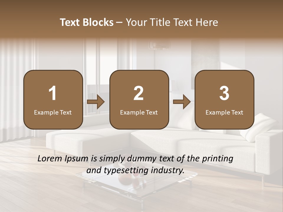 Window Living Home PowerPoint Template