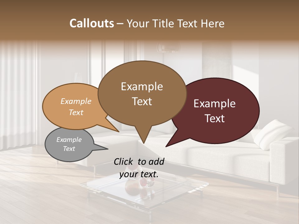 Window Living Home PowerPoint Template