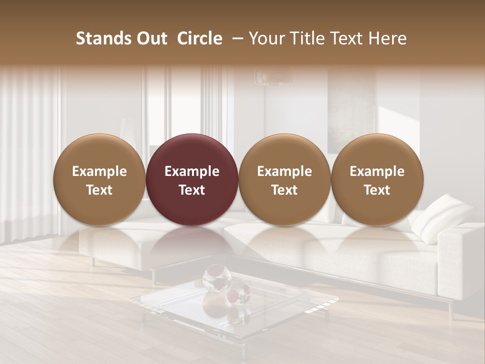 Window Living Home PowerPoint Template
