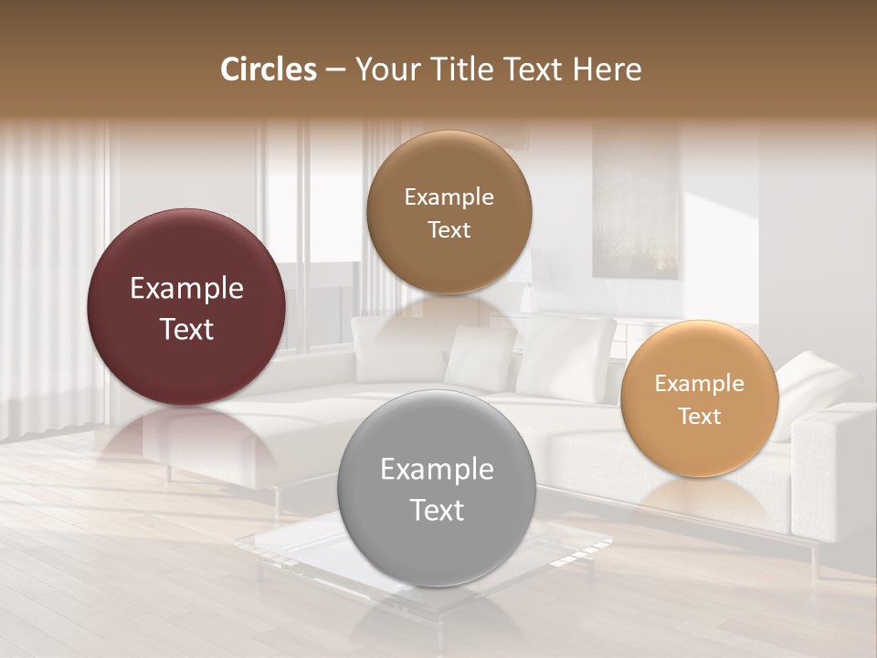 Window Living Home PowerPoint Template