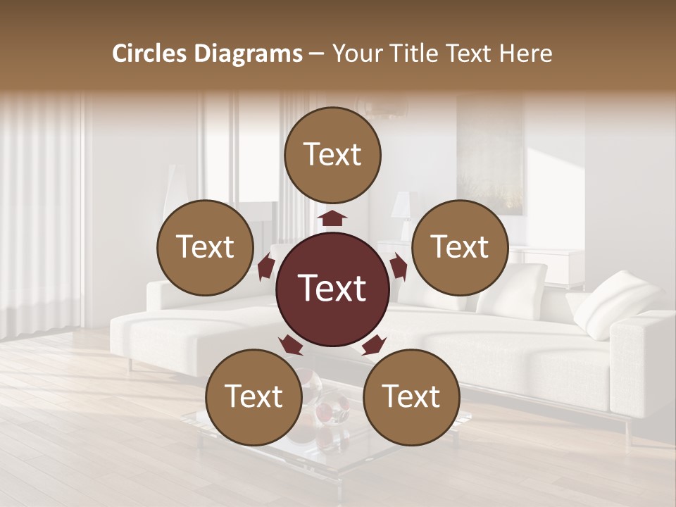 Window Living Home PowerPoint Template