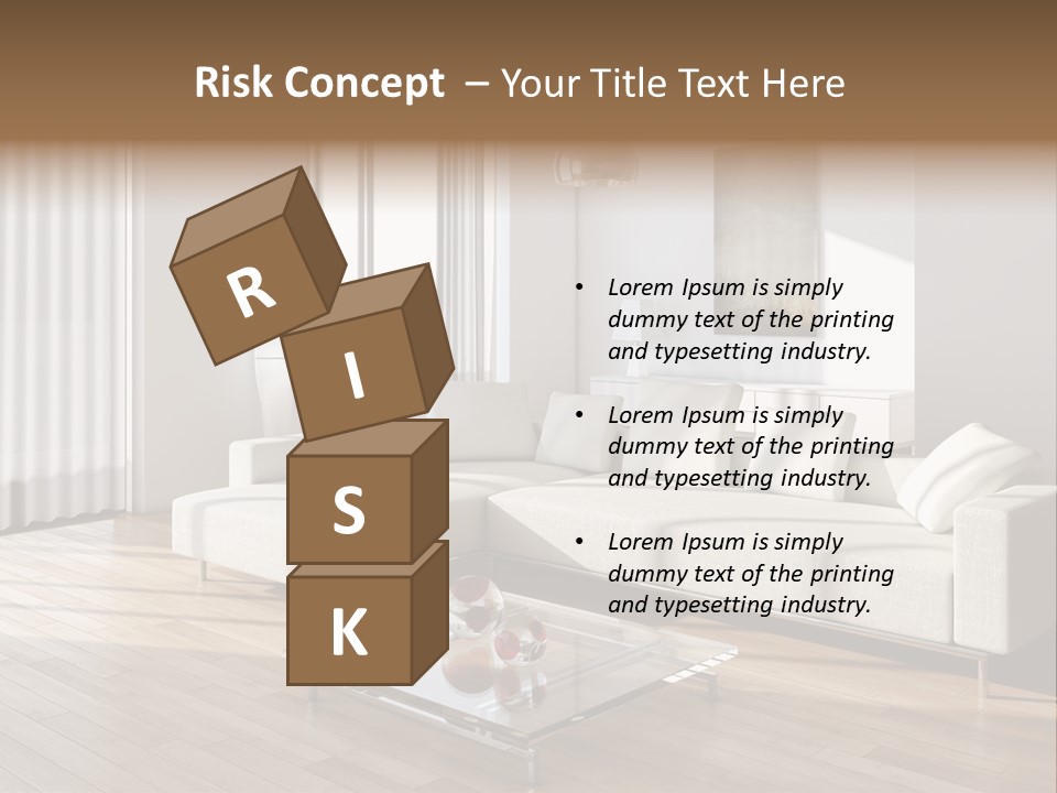 Window Living Home PowerPoint Template