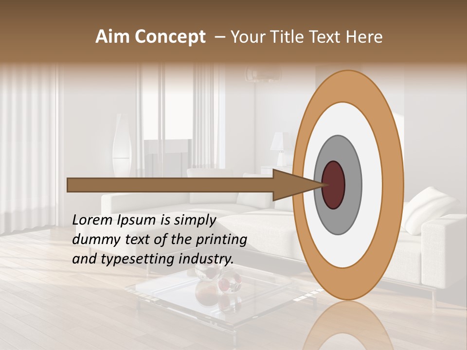 Window Living Home PowerPoint Template