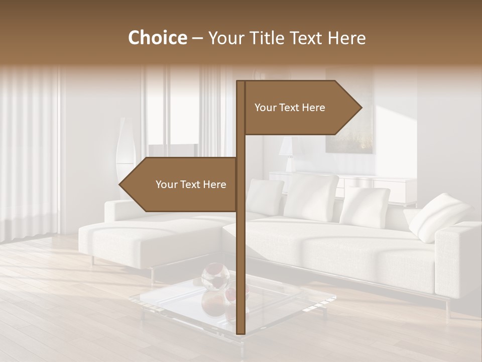 Window Living Home PowerPoint Template