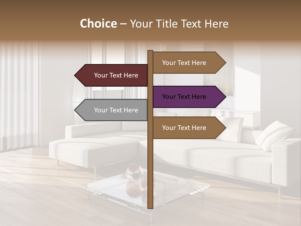 Window Living Home PowerPoint Template