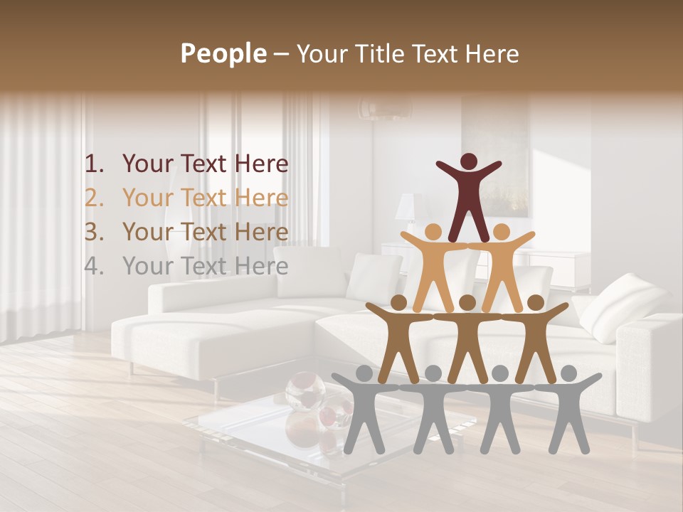Window Living Home PowerPoint Template