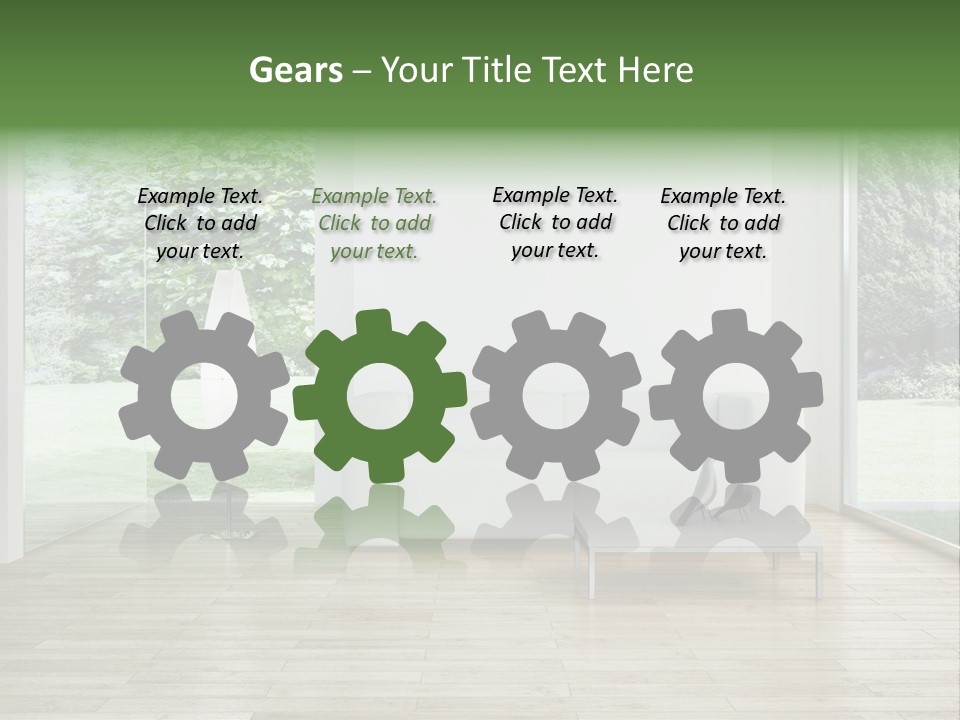 Indoor Cuisine Vacuum PowerPoint Template