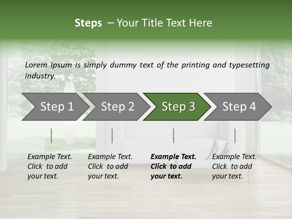 Indoor Cuisine Vacuum PowerPoint Template
